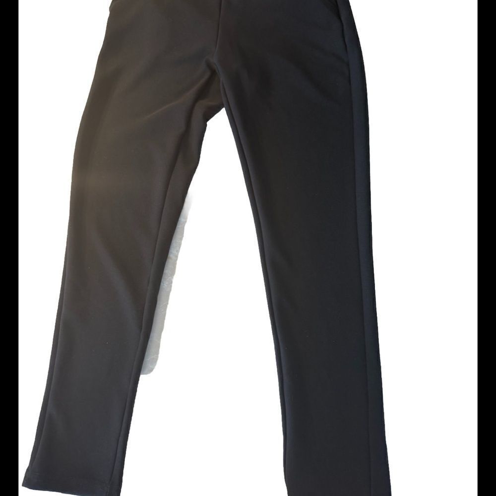 Maze Collection Womens Pants Black Legging Elastic Waist Pull On Size S